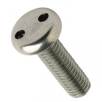 Snake Eye Pan Head Machine Screws (2 Hole)