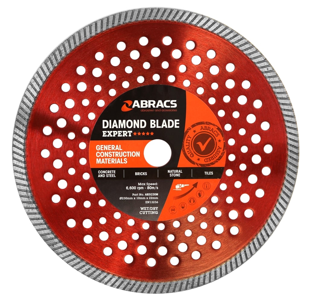 Abracs GCM Diamond Blade 230mm x 10mm x 22mm