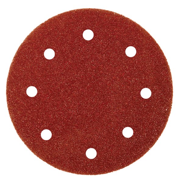 Abracs Hook & Loop Disc 125mm x 40g - 8 Holes