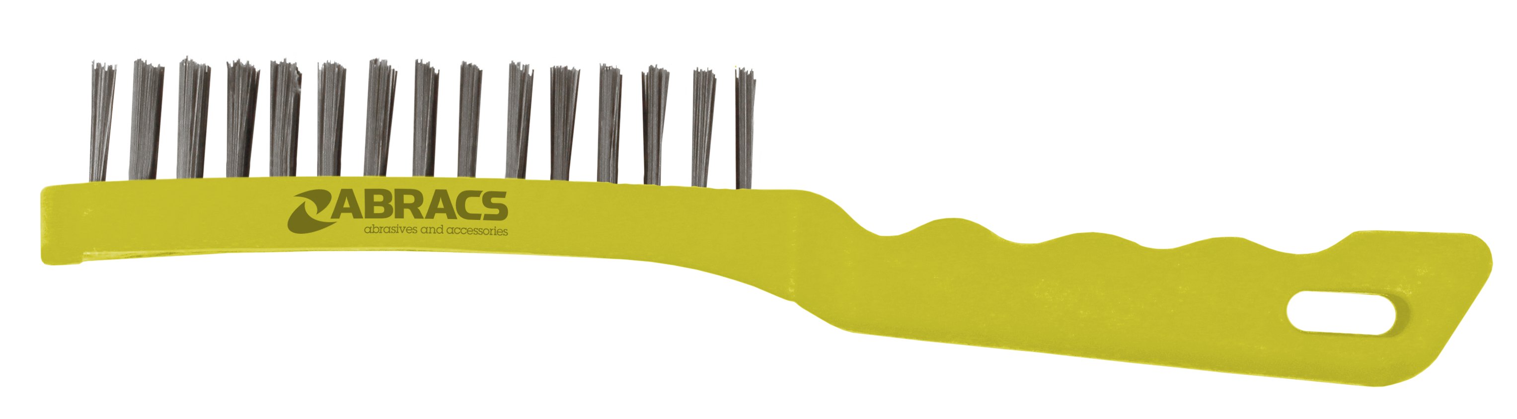 Abracs 4 Row Plastic Handled Brush