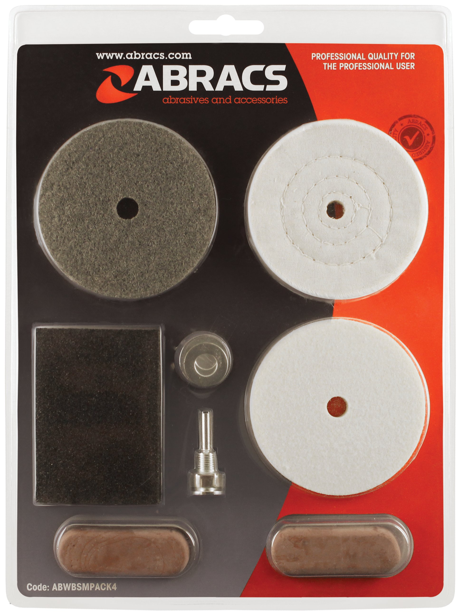 Abracs  7pc BUFFING/POLISHING KIT