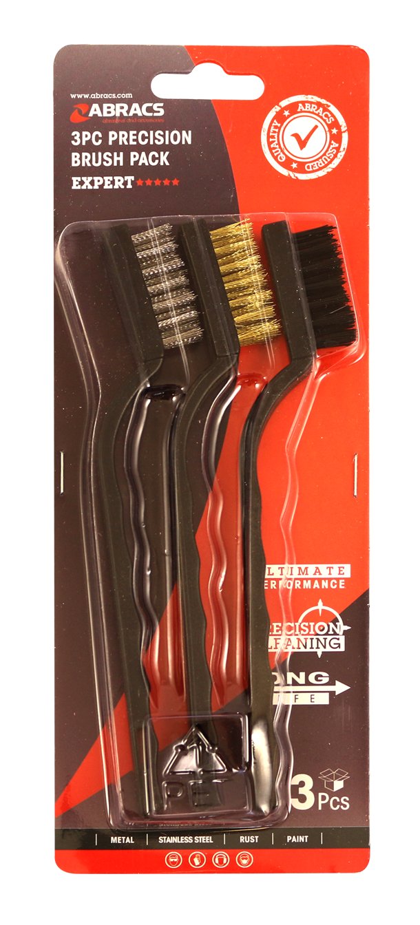 Abracs  3pc SPARK PLUG BRUSH SET