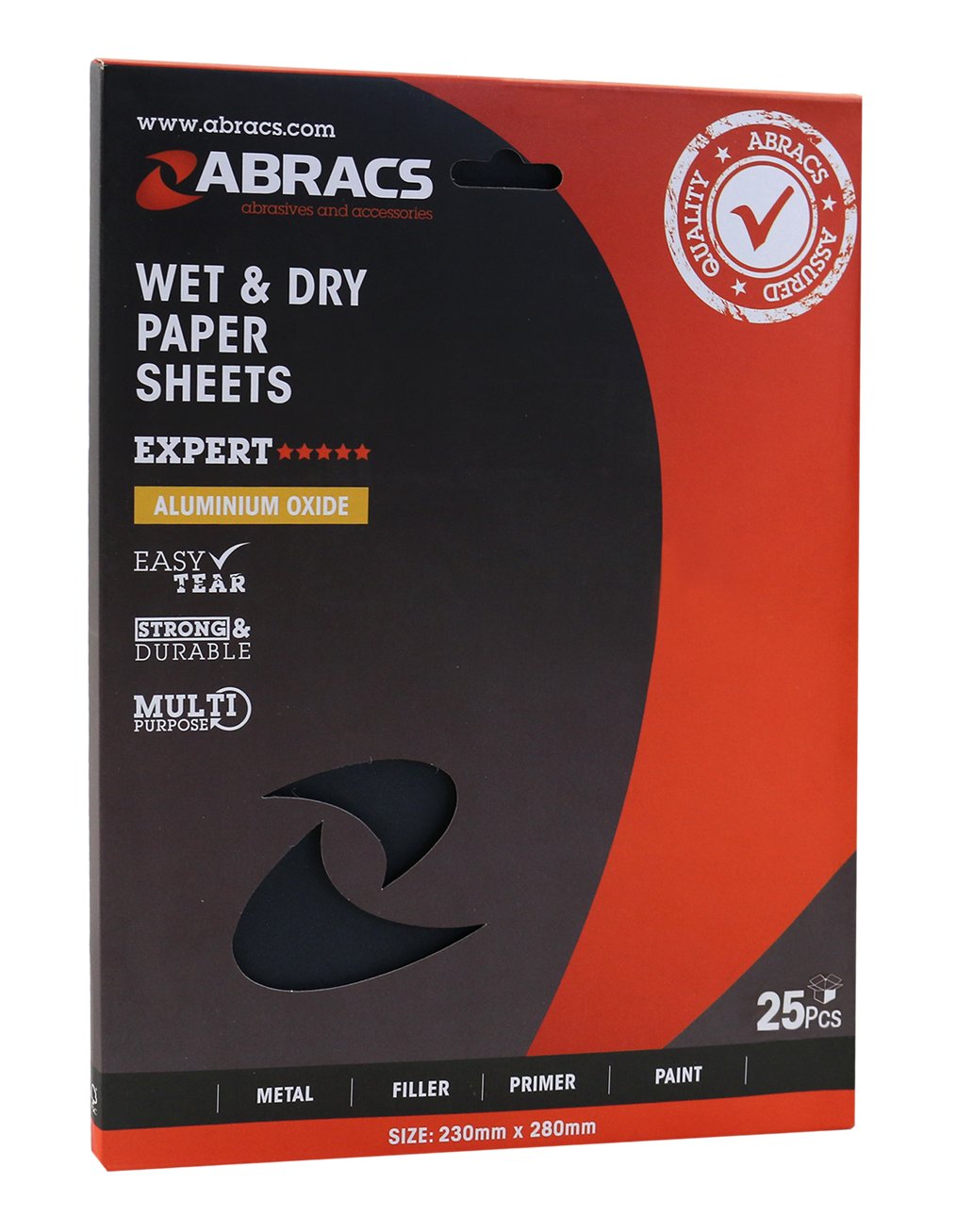 Abracs  WET & DRY PAPER 120 GRIT