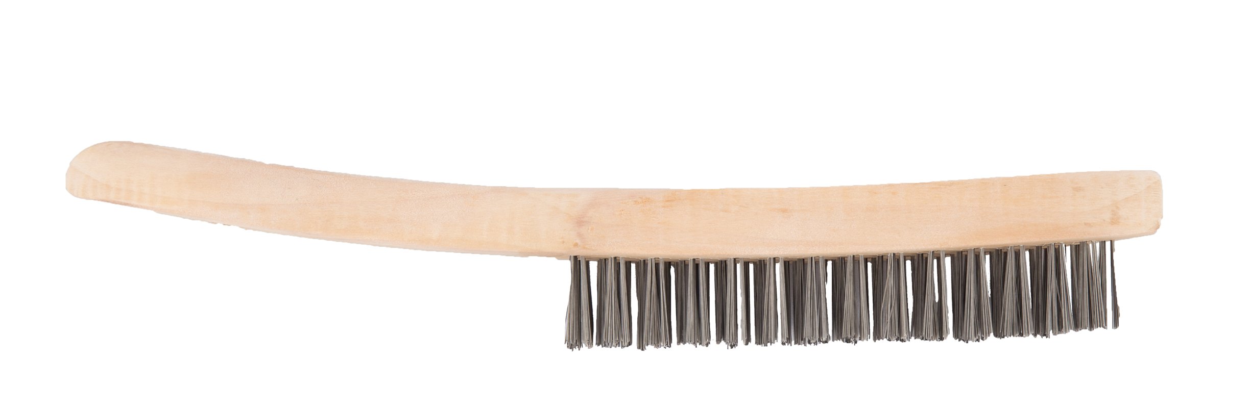 Abracs  4 ROW WOODEN HANDLED BRUSH