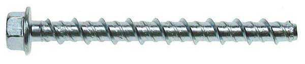 JCP 6.0 X 50MM Ankerbolt - Hexagon Flange Head- Zinc Plated