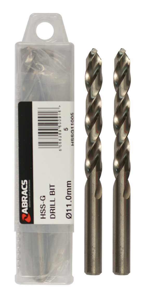 Abracs  11.0mm HSS-G Drill Bit (5pcs) 