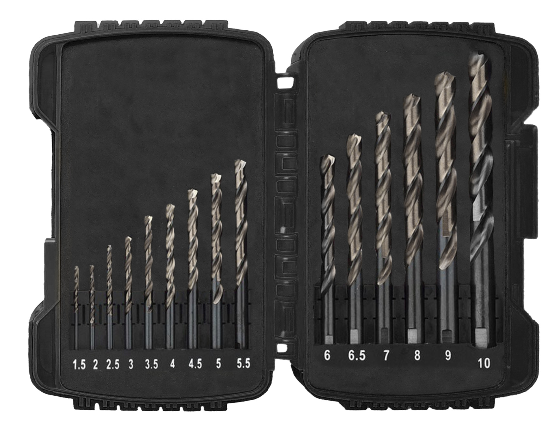 Abracs  15pc HSS-G Drill Bit Set  