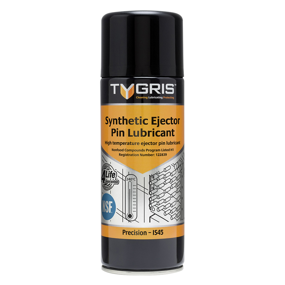 Tygris " PRECISION" Food Area Synthetic Ejector Pin Lubricant - 400 ml IS45 