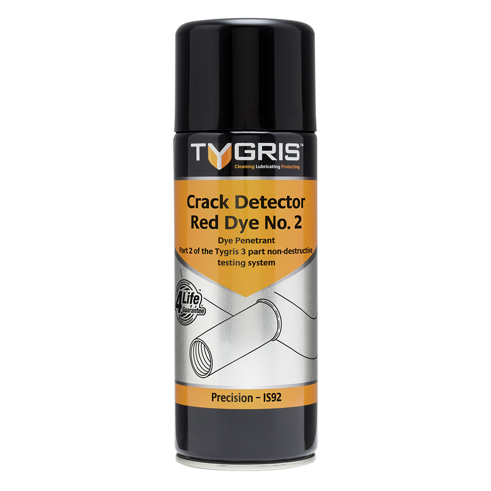 Tygris " PRECISION" Crack Detector Red Dye No. 2 - 400 ml IS92 