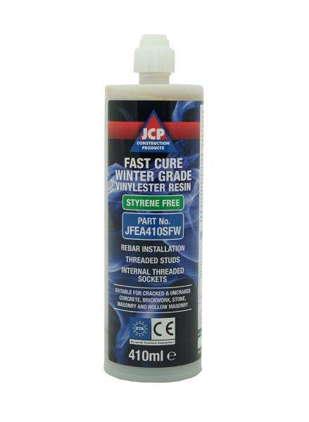 JCP Vinylester Fast Cure Winter Grade Styrene Free Resin - 410ml