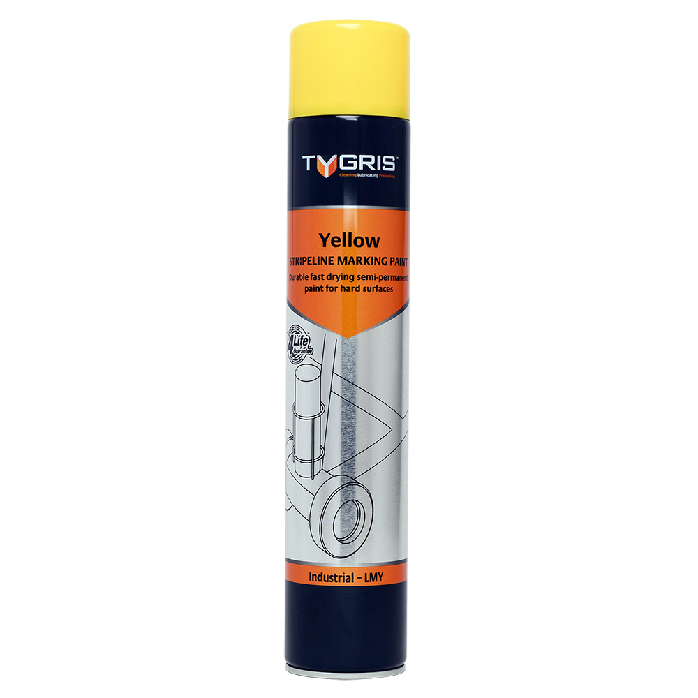 TYGRIS Stripeline Marking Paint Yellow - 750 ml LMY 