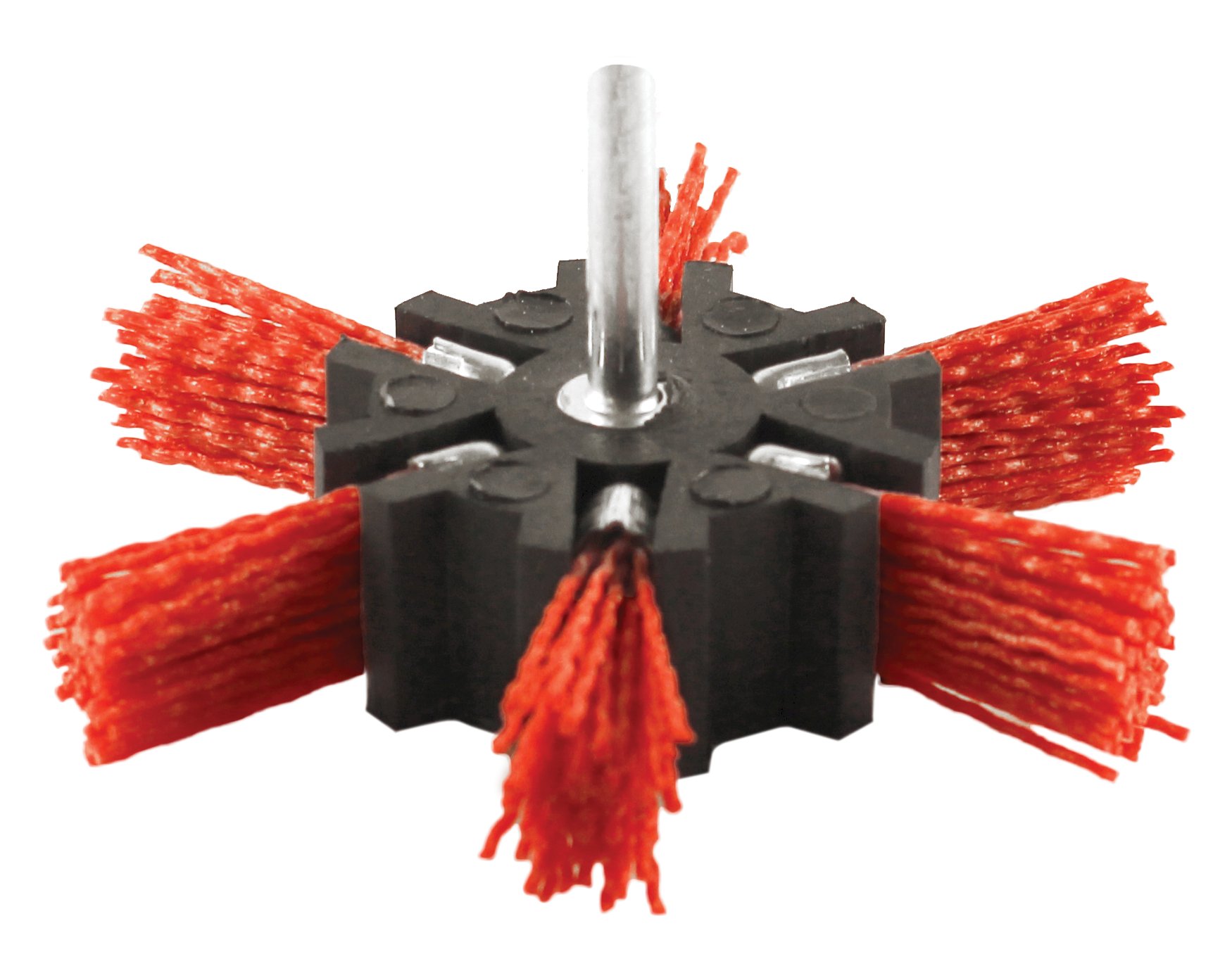 Abracs  100mm FILAMENT STRIP BRUSH - RED 