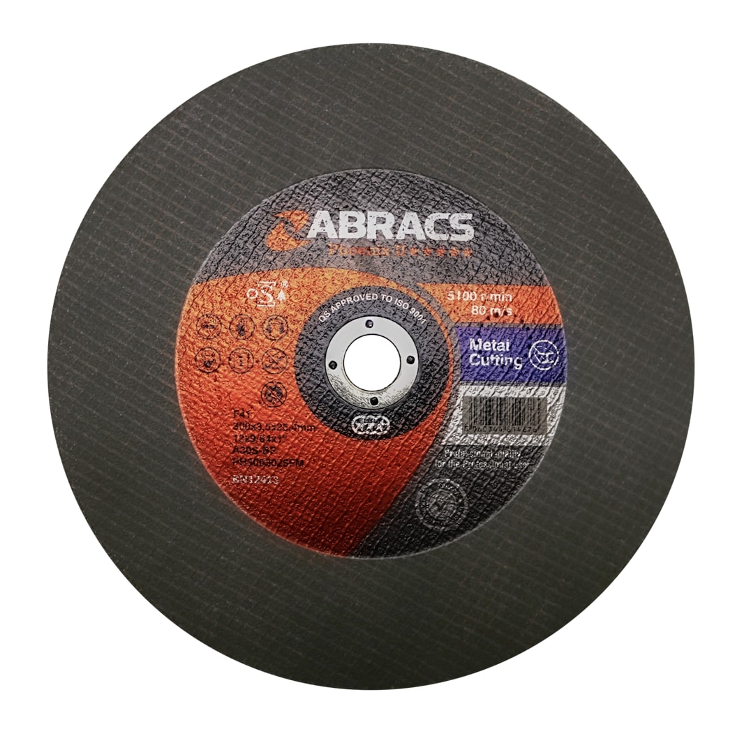 Abracs  PHOENIX 300mm x 3.5mm x 25mm FLAT METAL Cutting Disc