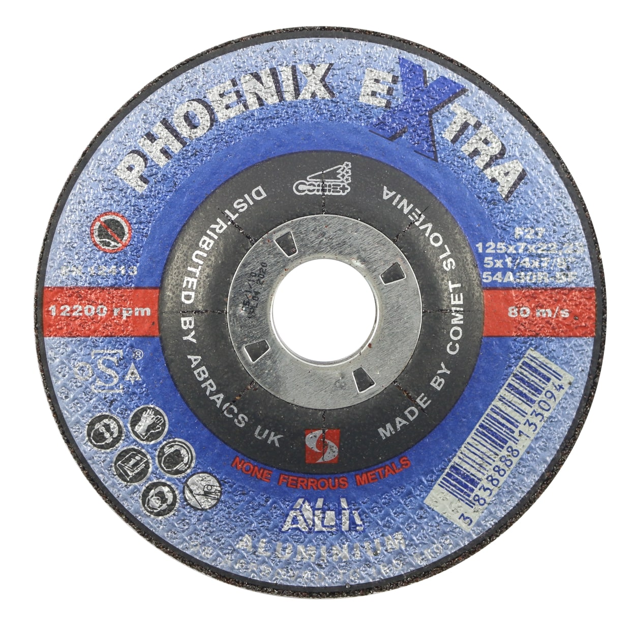 Abracs  125mm x 7mm x 22mm PHOENIX EXTRA ALI Cutting Disc