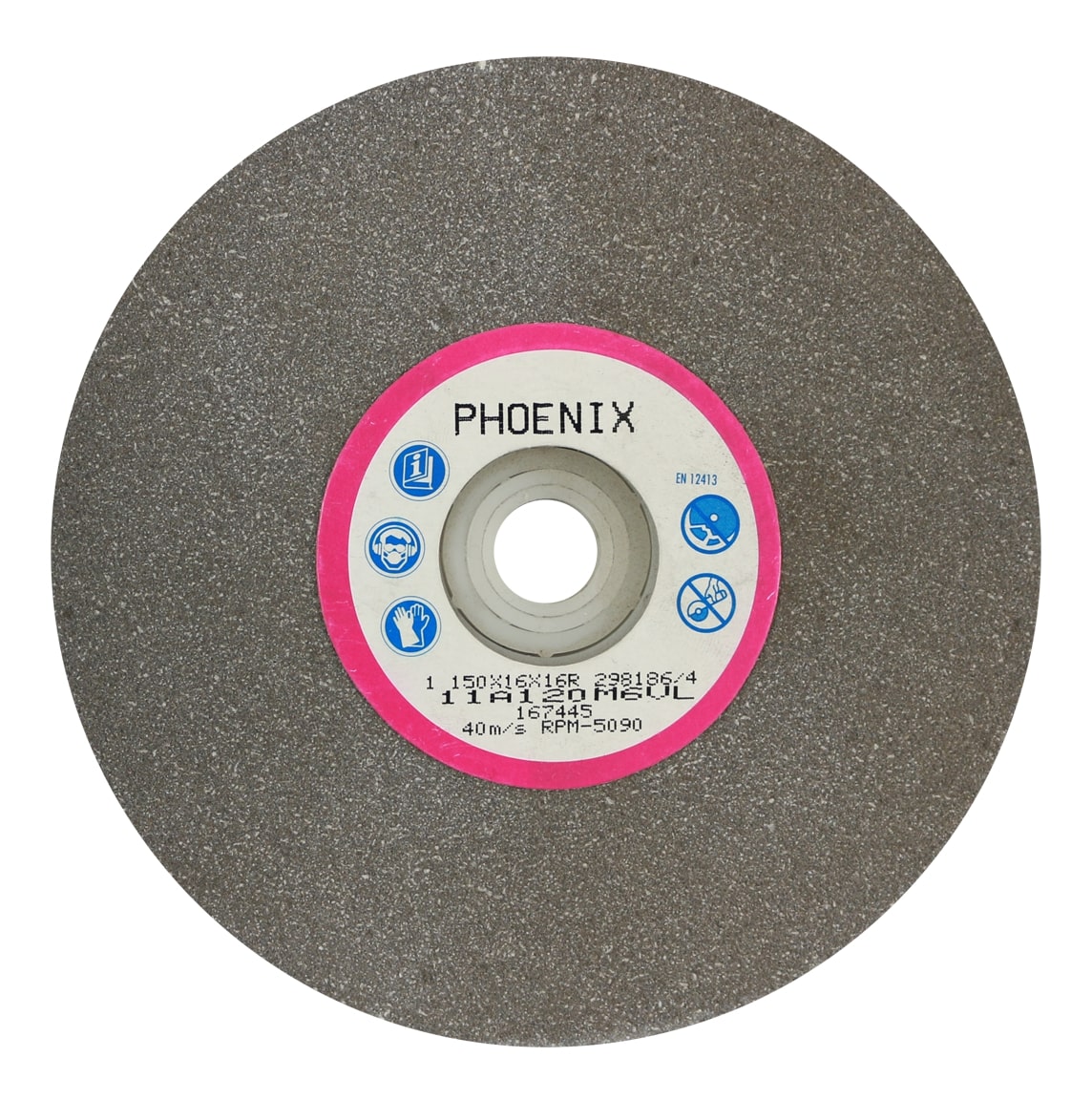 Abracs  150mm x 16mm x 120g AL/OX BENCH GRINDING WHEEL