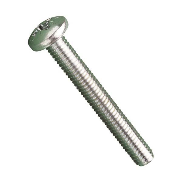 M8 X 50 POZI PAN M/C SCREWS A2     DIN 7985