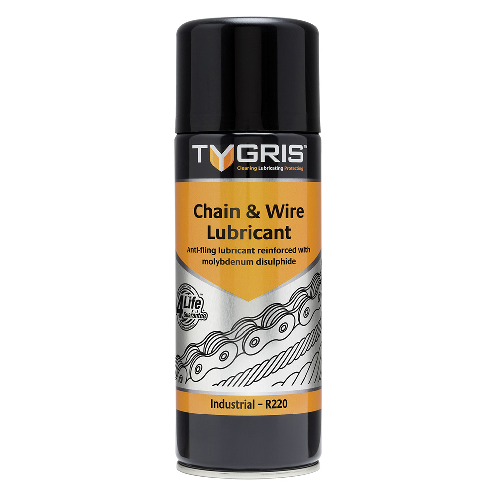 TYGRIS Chain & Wire Rope Lubricant - 400 ml R220 