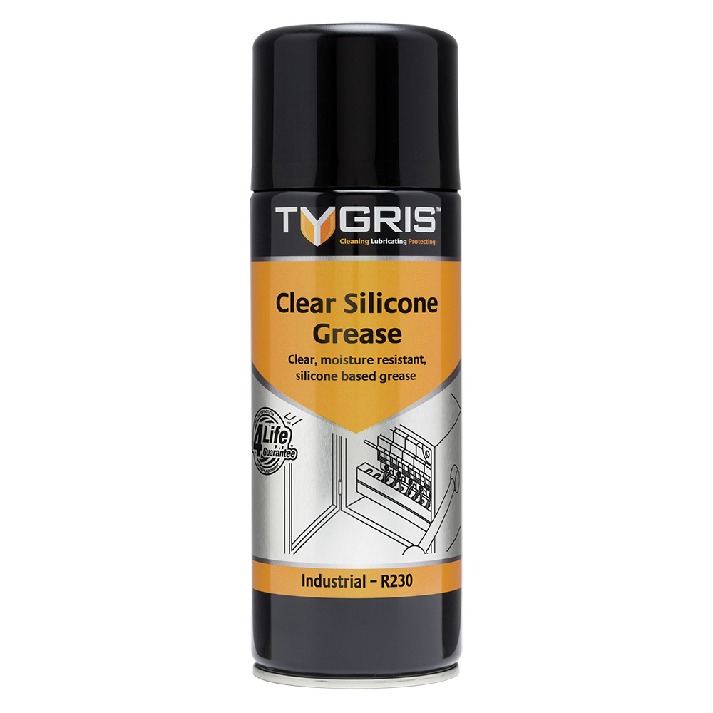 TYGRIS Clear Silicone Grease - 400 ml R230 