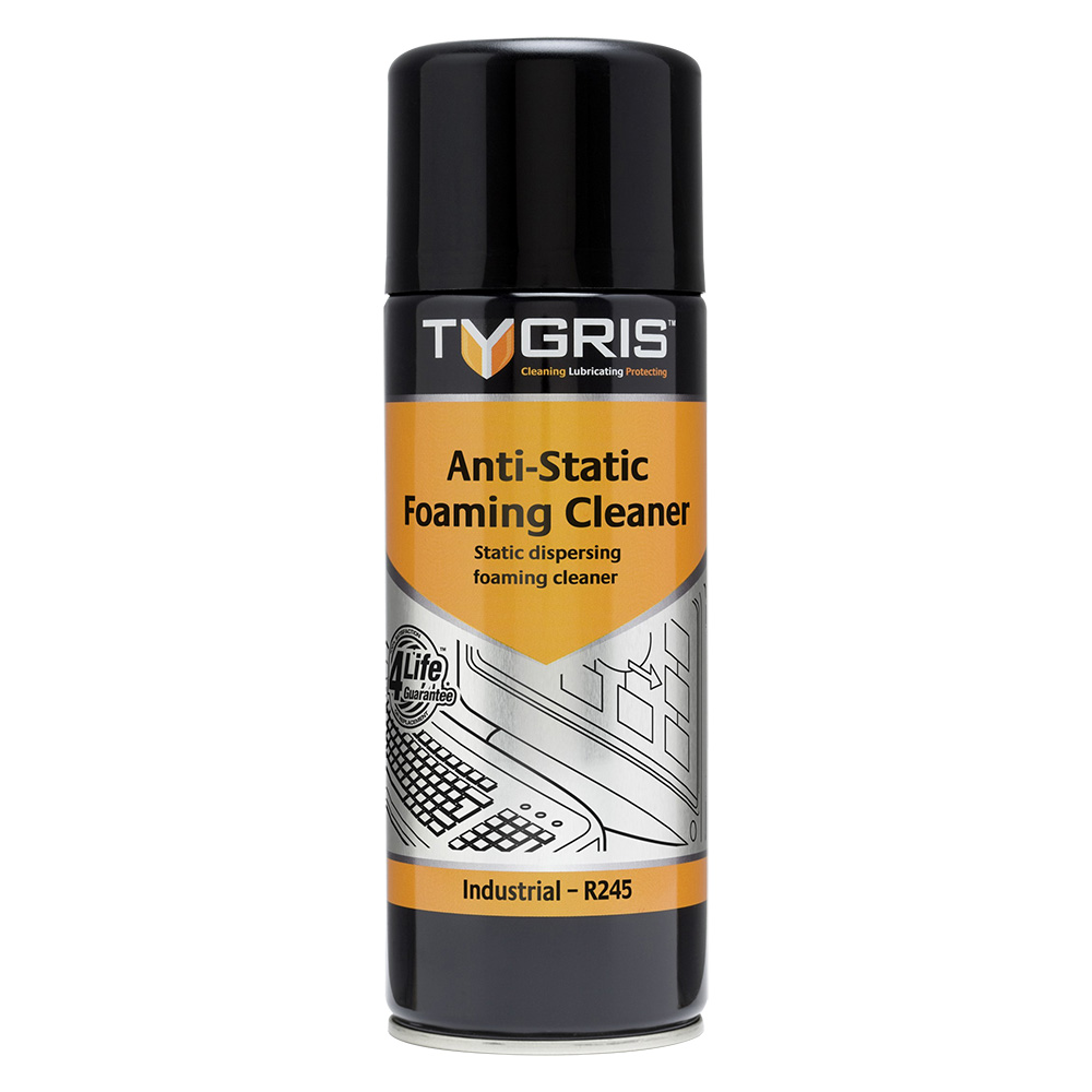 TYGRIS Anti-Static Foaming Cleaner - 400 ml R245 