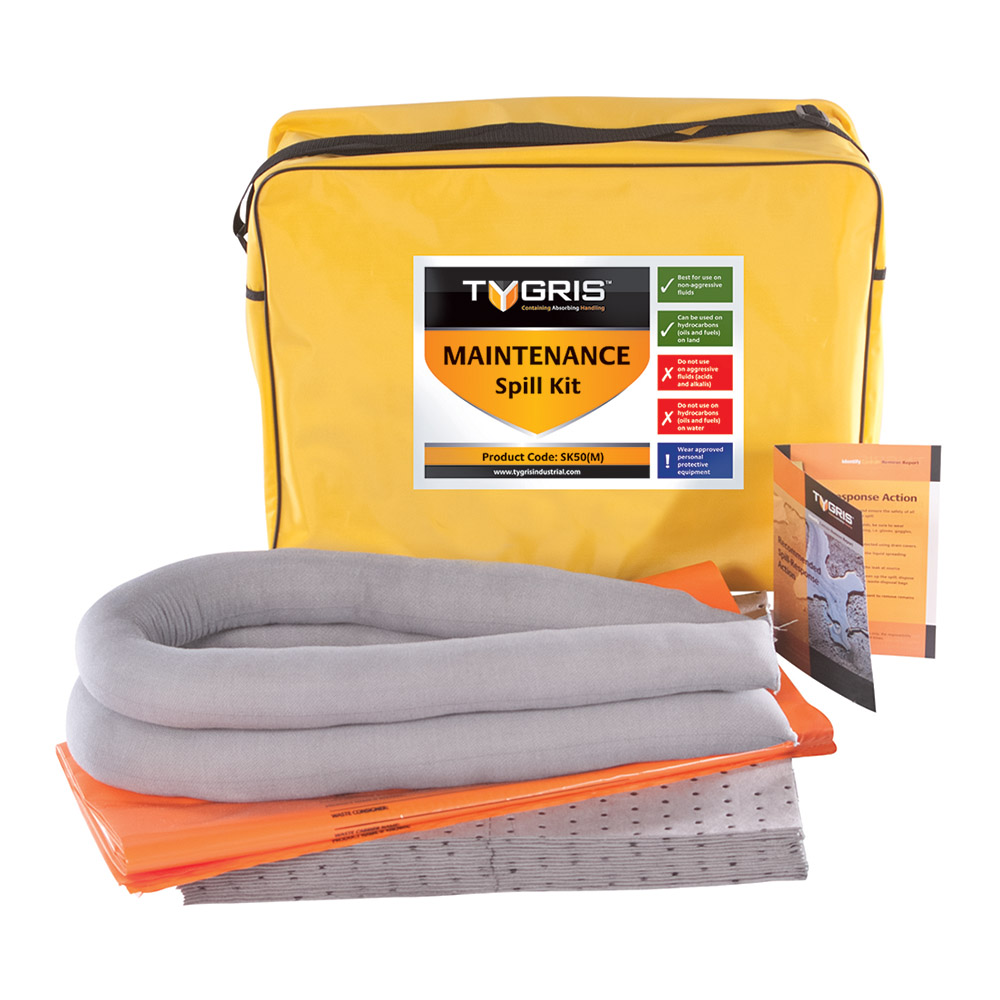 TYGRIS On-The-Go Maintenance Spill Kit - 50 Litre SK50(M) 