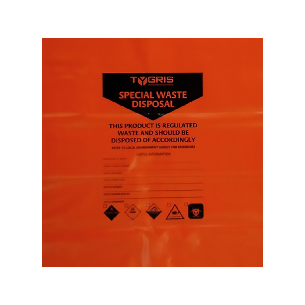 TYGRIS Special Waste Disposal Bags - 1100 x 600mm SKC586 