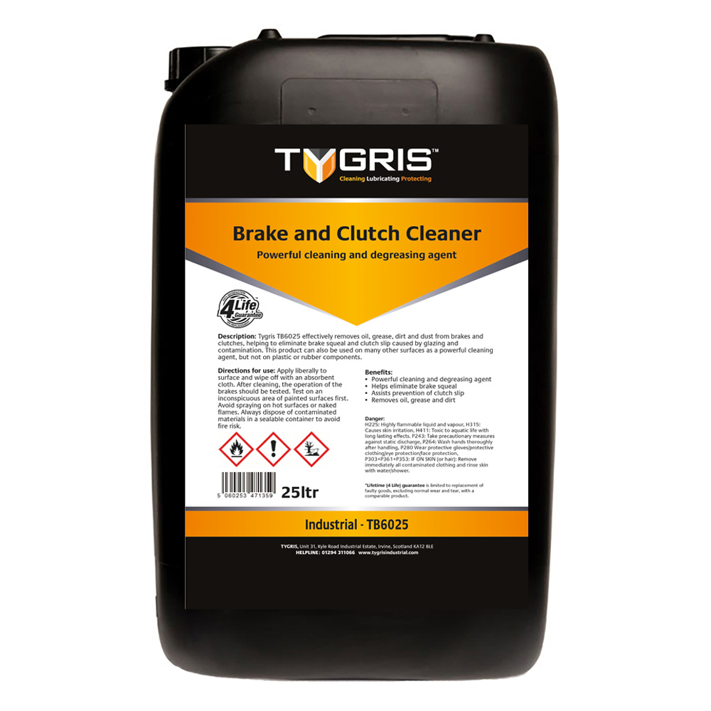 TYGRIS Brake & Clutch Cleaner - 25 Litre TB6025 