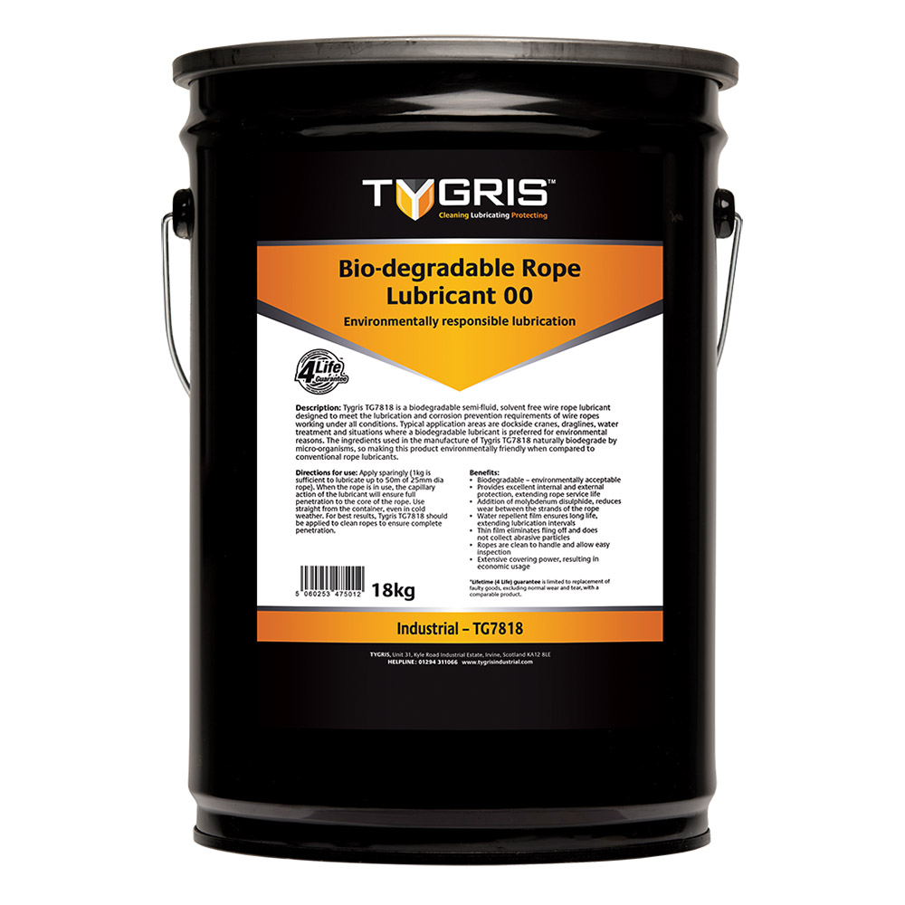 TYGRIS BE-100 Rope Lubricant 00 - 18 Kg TG7818 