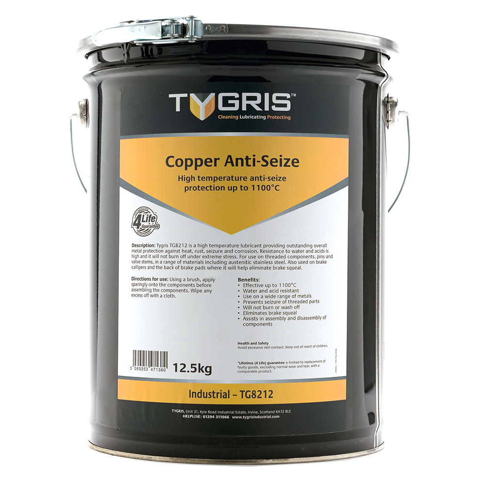 TYGRIS Copper Anti-Seize Compound - 12.5 Kg TG8212 