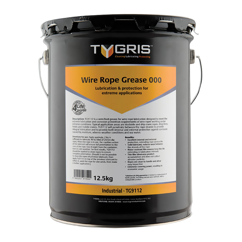 TYGRIS Wire Rope Grease 00 - 12.5 Kg TG9112 