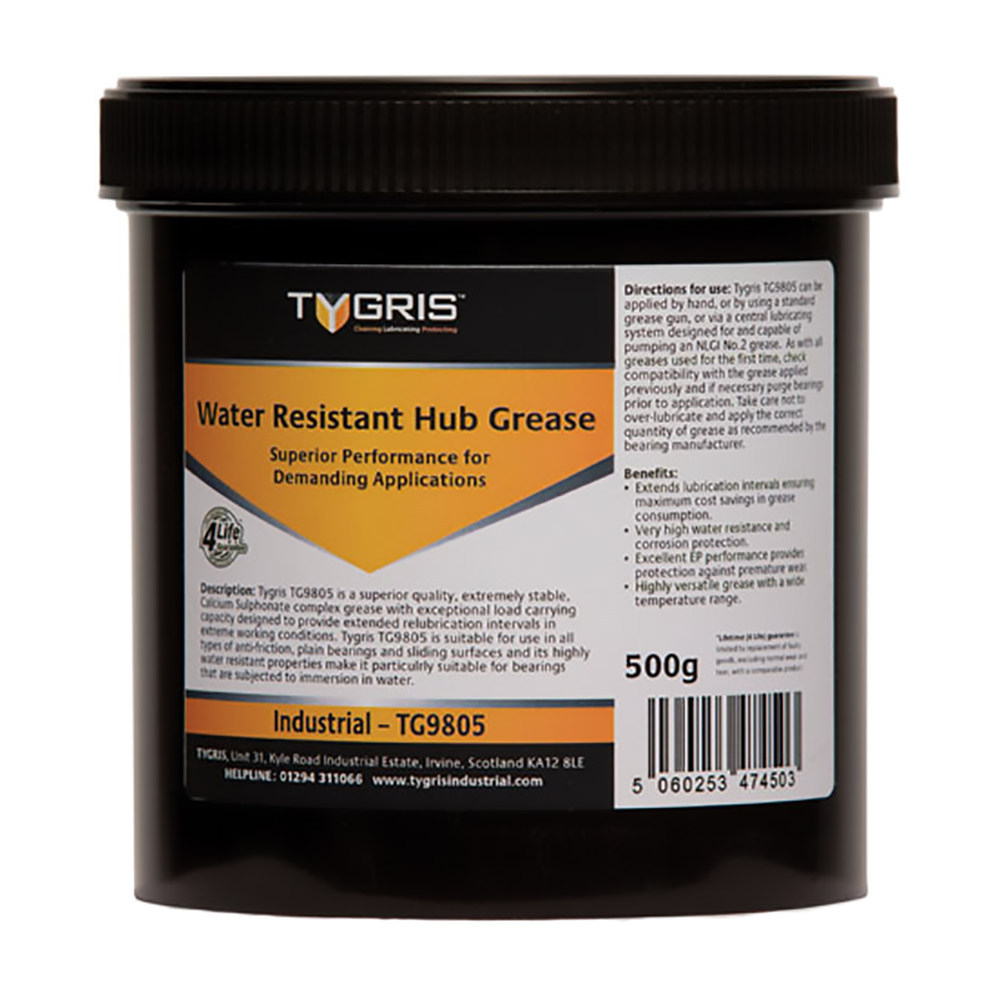 TYGRIS Water Resistant Hub Grease - 500 gm TG9805 