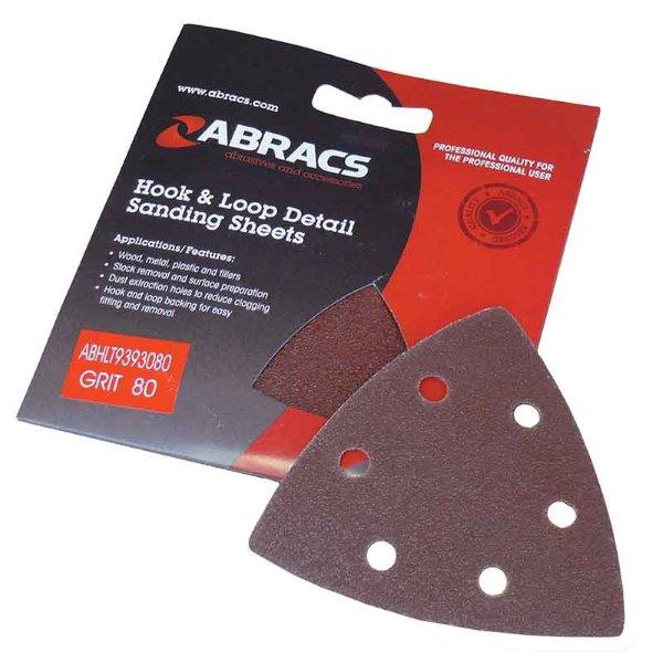 Abracs Hook & Loop Triangle 93mm x 93mm x 40g