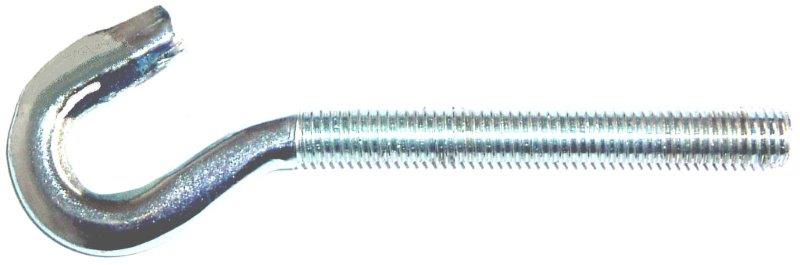 JCP M6 X 50MM Forged Hookbolts - Zinc Plated